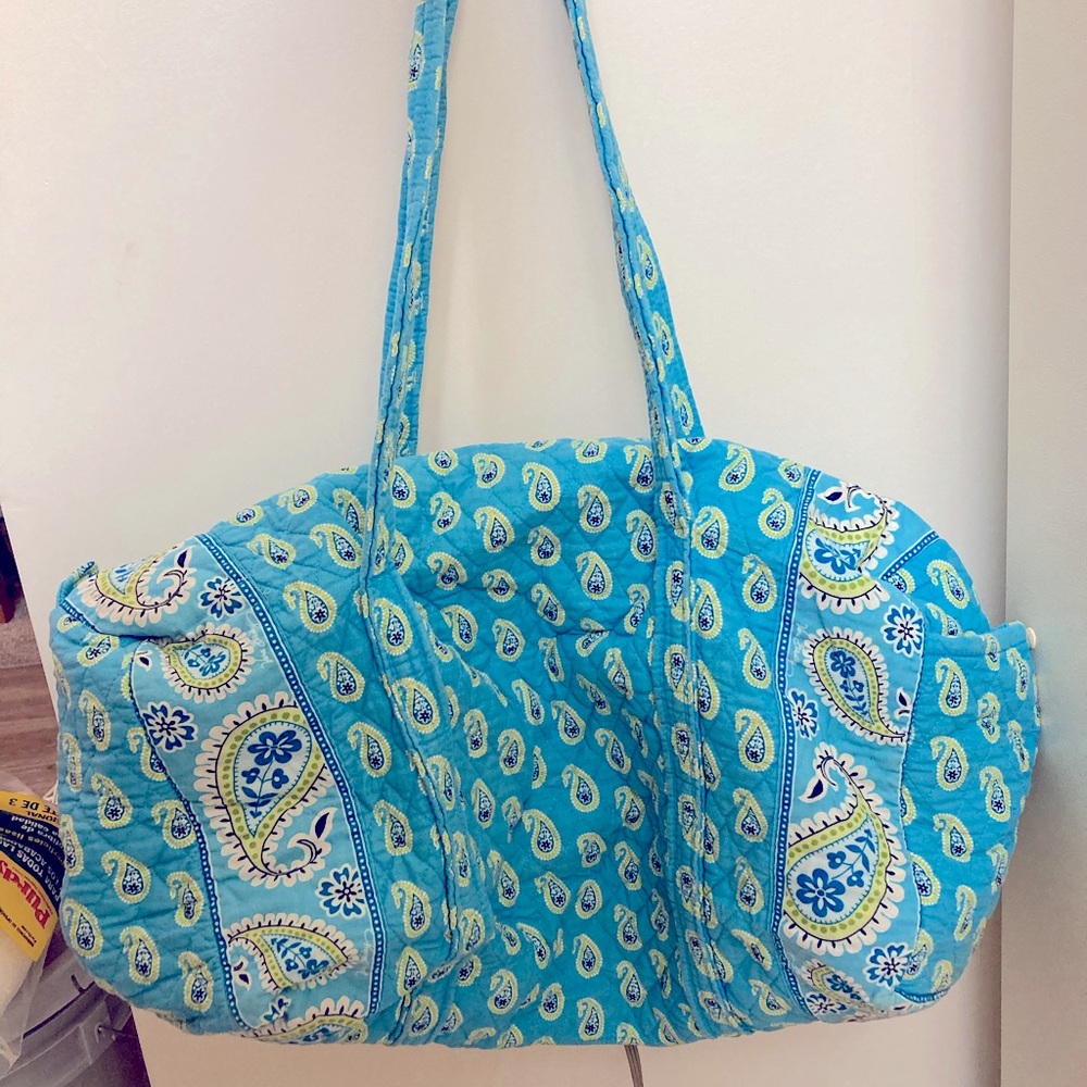 Vera Bradley large travel duffel Bag.